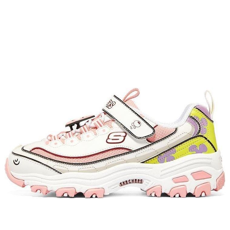 (GS) Skechers D'Lites x SpongeBob 317010L-WPK