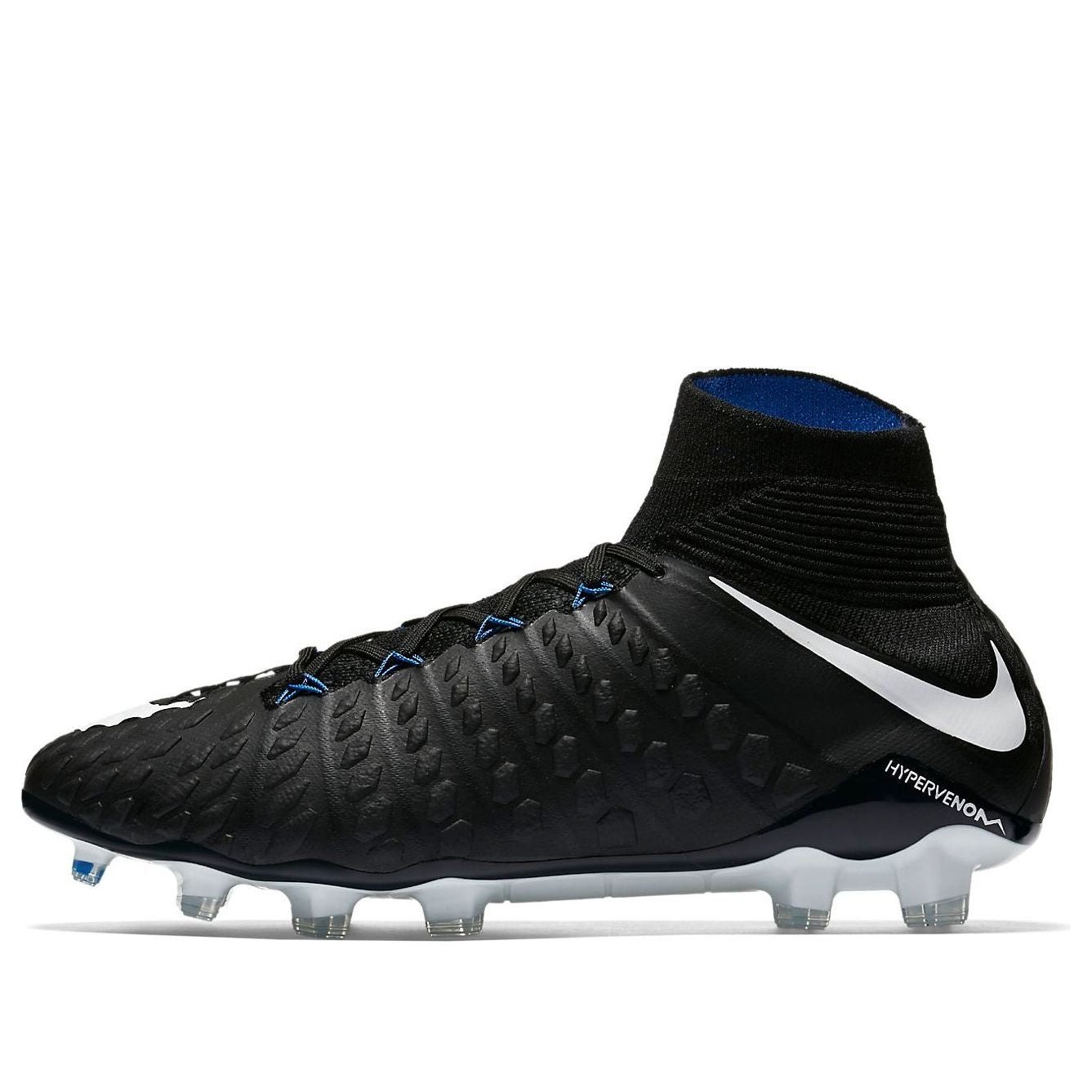 Nike Hypervenom Phantom 3 DF FG 'Black White Royal' 860643-002