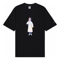 New Balance x Mr. Slowboy Graphic T-shirt Asia Sizing 'Black' NEE28093-BK
