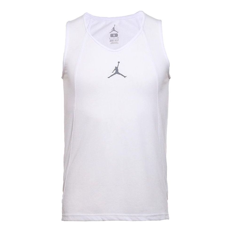 Air Jordan Rise Dri-FIT Basketball Tank 'White' 789481-100
