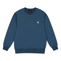 MLB Unisex Embroidery Round-neck Sweatshirt Blue 31MT01011-50N