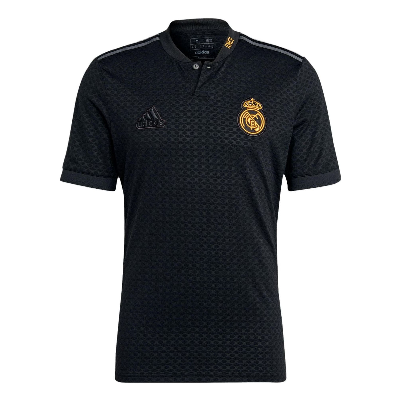 adidas Real Madrid 23/24 Lifestyler Third Jersey Asia Sizing 'Black' IT6471