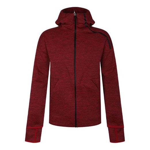 adidas FreeLift Climaheat Hooded Jacket 'Red' EB5231
