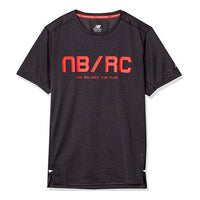 New Balance Printing Sports Short Sleeve Black AMT01235-BRD