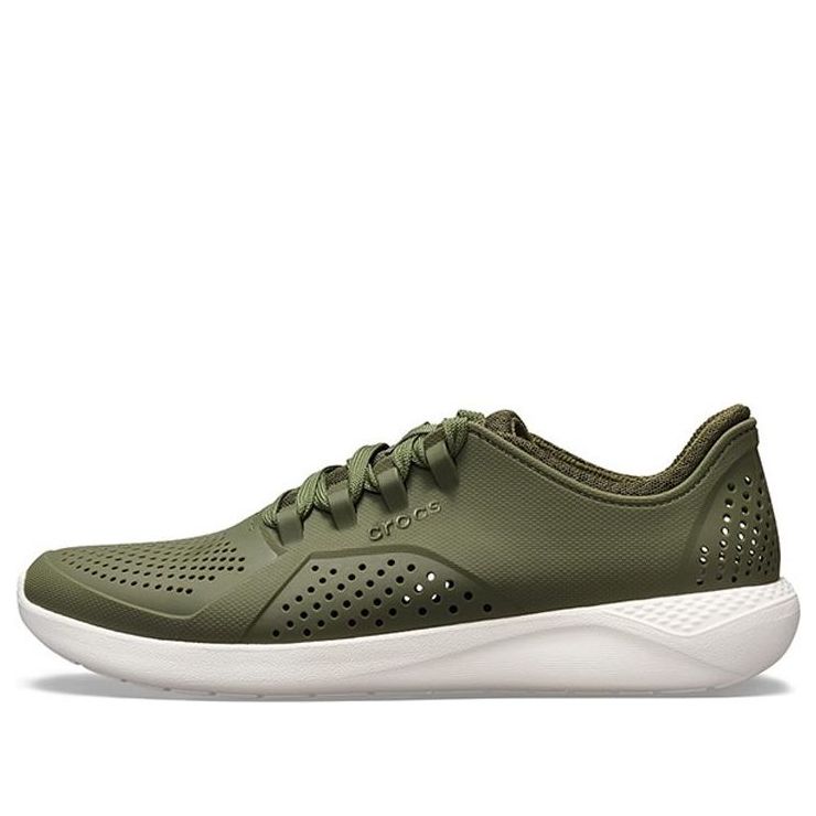 Crocs Literide Pacer 'Army Green White' 204967-37P