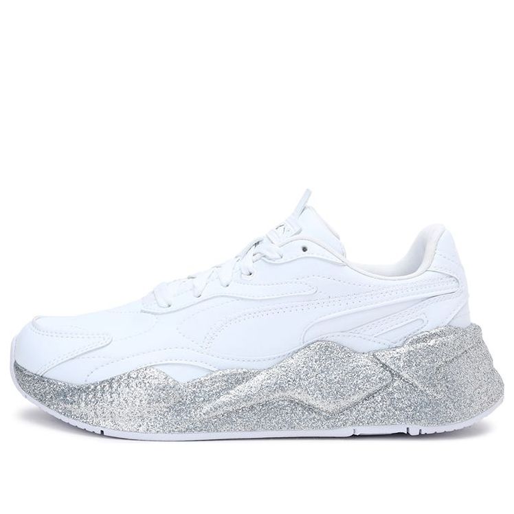 (WMNS) PUMA RS-X3 Glitz 'White Silver' 372647-01
