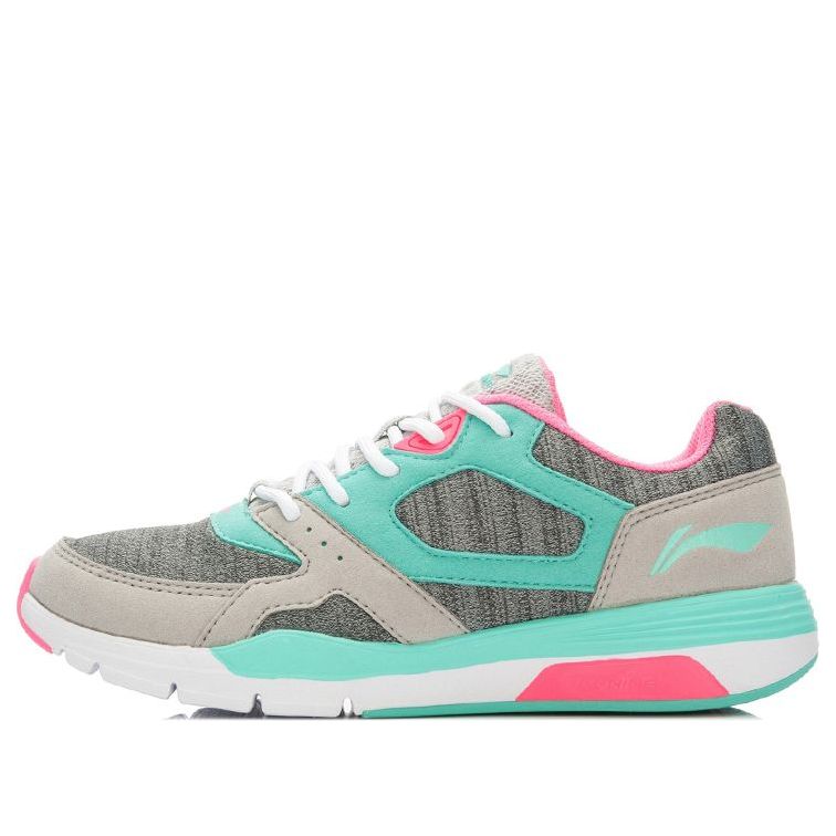 (WMNS) Li-Ning Retro-Walker 'Grey Pink Green' ACGK048-2