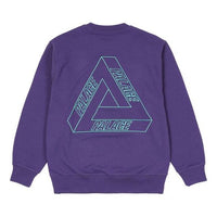 PALACE Outliner Mit Desigher Crew Purple P20CS142