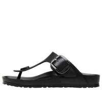 (WMNS) Birkenstock Gizeh Big Buckle 'Black' 1031370