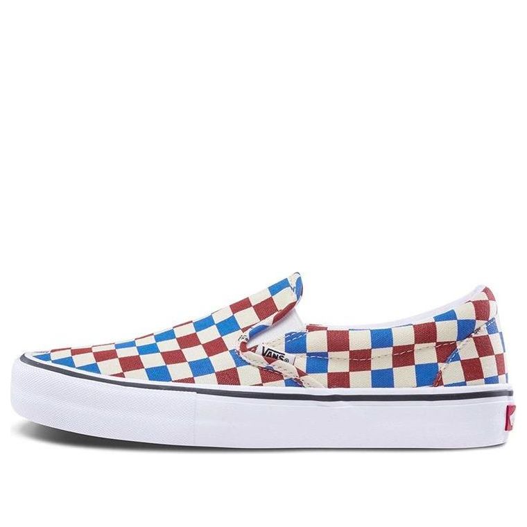 Vans Slip-On Pro Checkerboard Blue/Red VN0A347VUHY