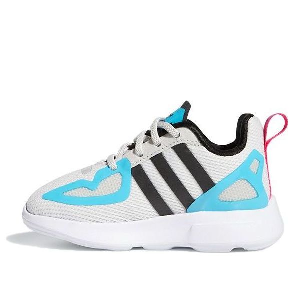 (TD) adidas ZX 2K Flux 'White Signal Cyan' FW2379