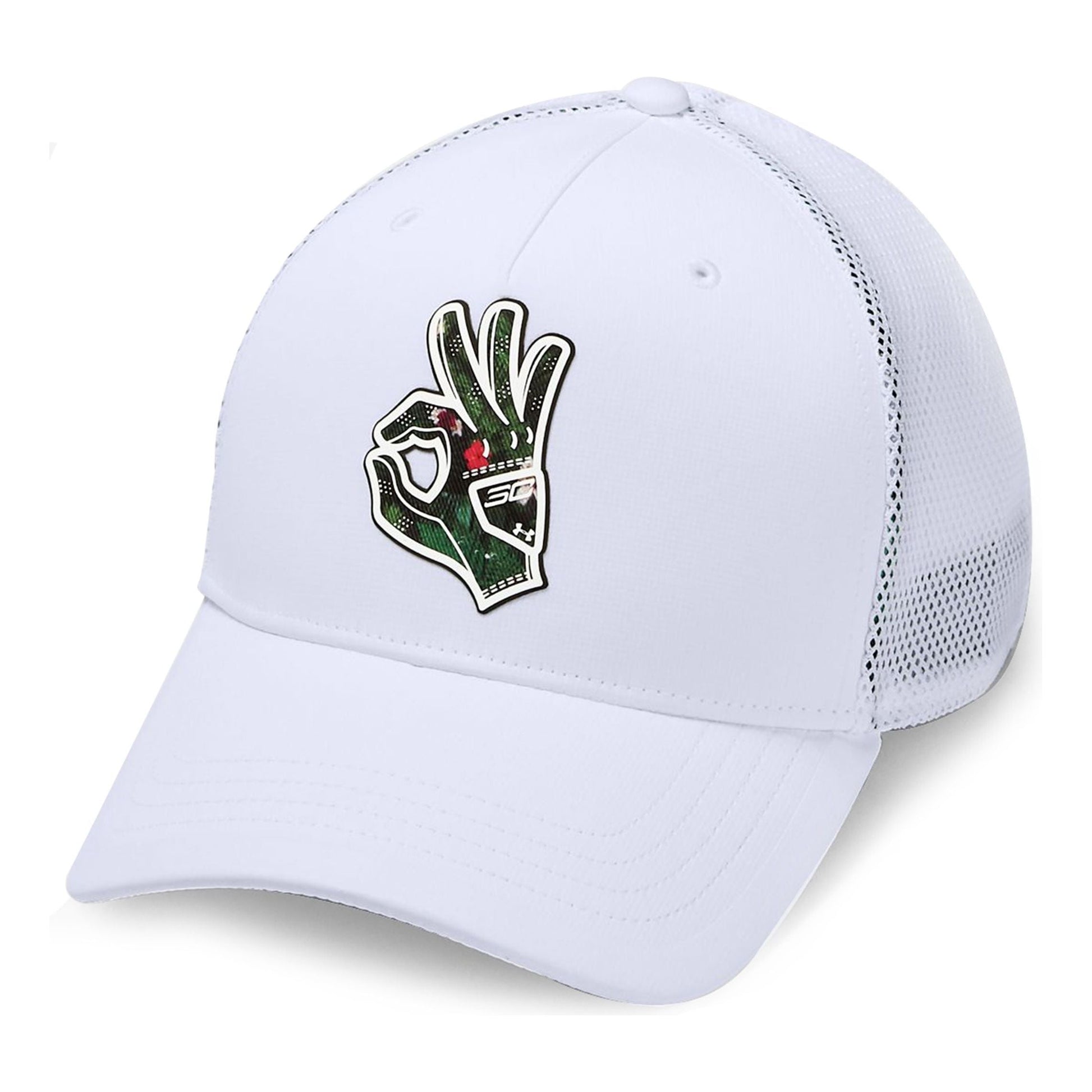 Under Armour SC30 Golf Cap 'White' 1353196-100