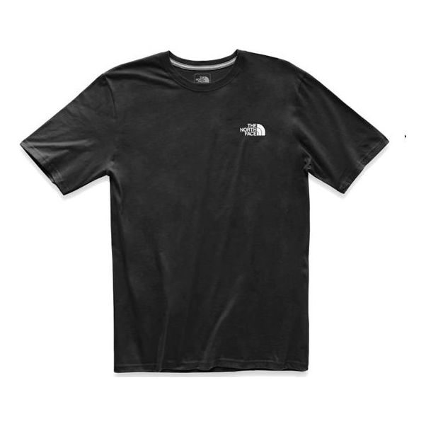 Men's THE NORTH FACE Mens Short-sleeve Red Box Tee Short Sleeve Black CA0F-KY4