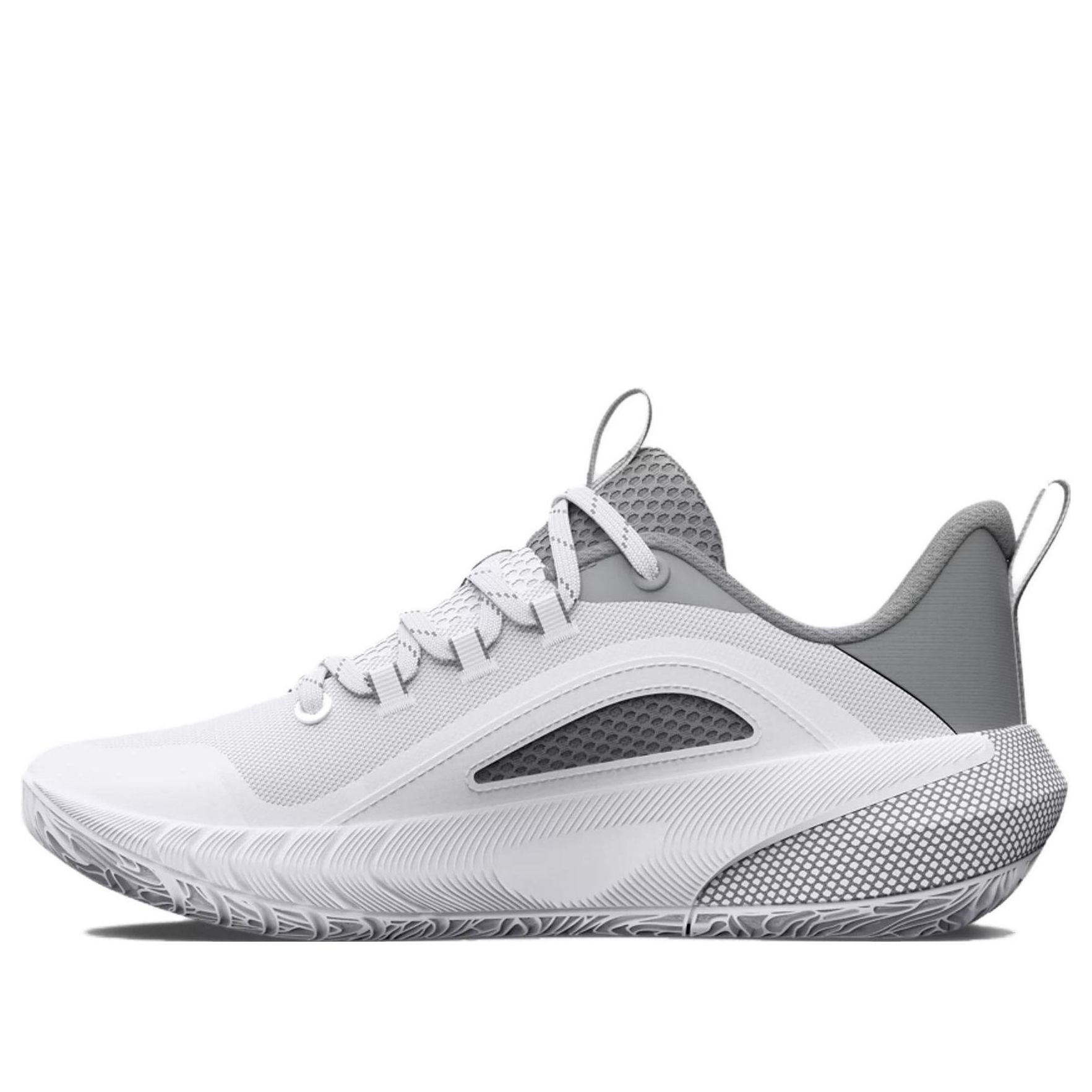 (WMNS) Under Armour HOVR Ascent 2 'White Mod Grey' 3025681-100