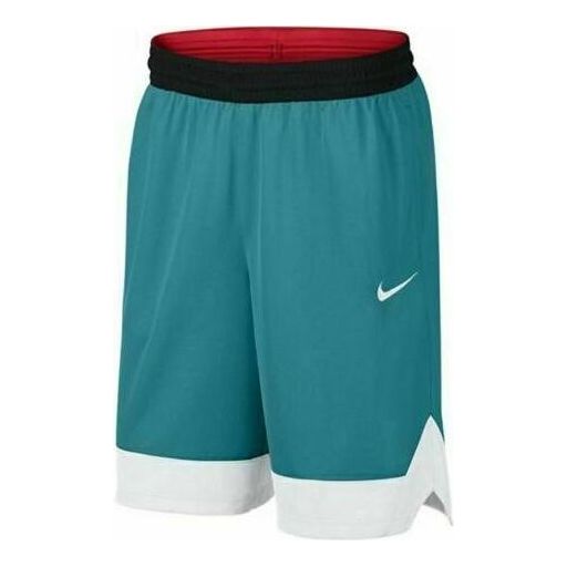 Men's Nike Air Icon Df Dry Stripe Logo Colorblock Straight Shorts Blue AJ3914-366