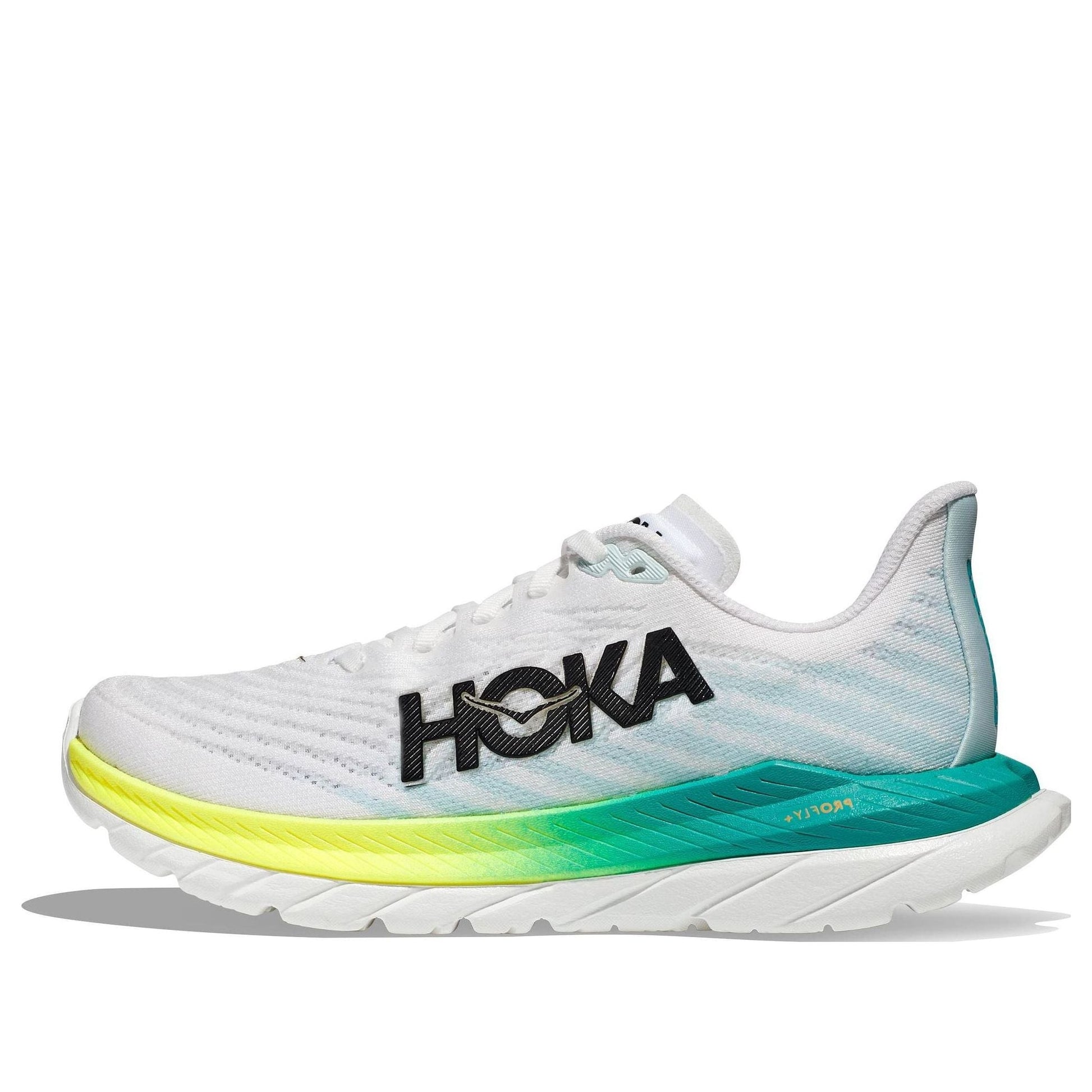 (WMNS) HOKA ONE ONE Mach 5 Wide 'White Blue Glass' 1136678-WBGL