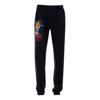 Off-White Street Style Cotton Oversized Logo Pants Men Black OMCH014R19B970031088