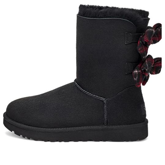 (WMNS) UGG Bailey Bow Novelty High 'Black' 1118935-BLK