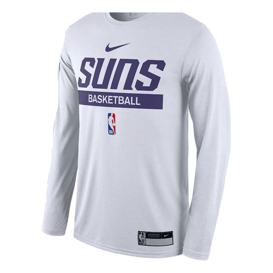 Nike x NBA Phoenix Suns Long Sleeve 'White' DR6537-100