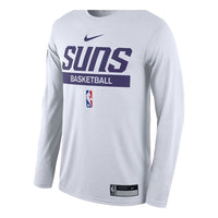 Nike x NBA Phoenix Suns Long Sleeve 'White' DR6537-100