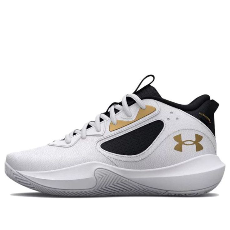 Under Armour Lockdown 6 'White Metallic Gold' 3026537-100