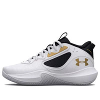 Under Armour Lockdown 6 'White Metallic Gold' 3026537-100