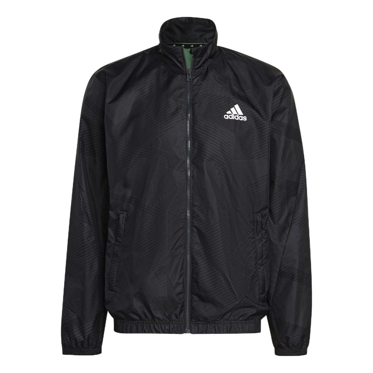 adidas Sportswear Graphic Track Jacket 'Black' H18415