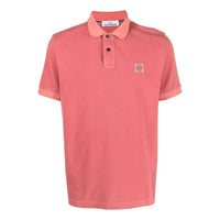 STONE ISLAND Logo-Patch Polo Shirt 'Pink' 10152SC67-V0087