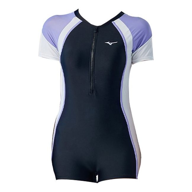 (WMNS) Mizuno One Piece Swimsuit 'Black' N2CA1313