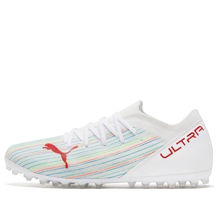 PUMA Ultra 3.2 MG Spectra Soccer Shoes White/Red 106350-03