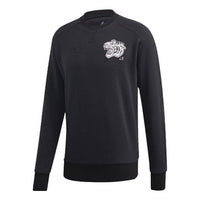adidas Juventus Soccer/Football Sports Pullover Knit Black FI4887