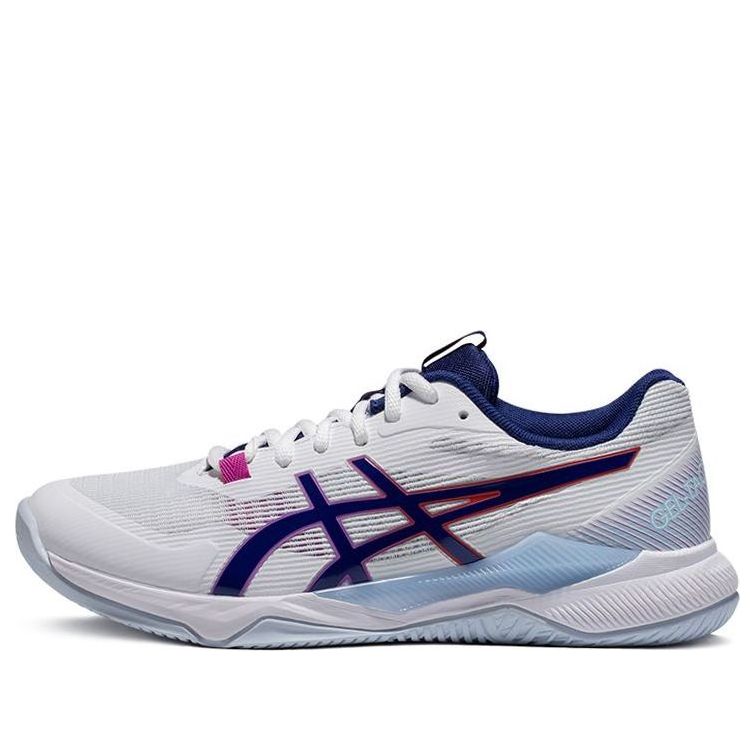 (WMNS) ASICS Gel Tactic 'White Dive Blue' 1072A070-103