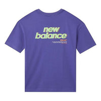 (WMNS) New Balance Short Sleeve Purple NEA25012-PUR2