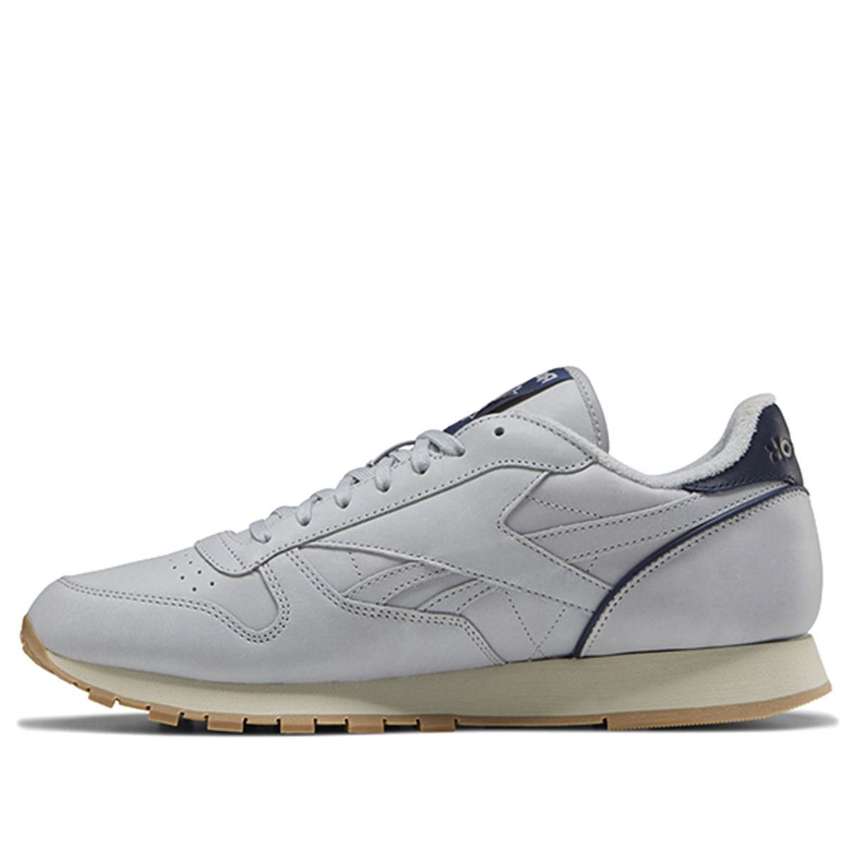 (WMNS) Reebok Classic Leather 'Pure Grey Vector Navy' FV1959