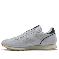 (WMNS) Reebok Classic Leather 'Pure Grey Vector Navy' FV1959