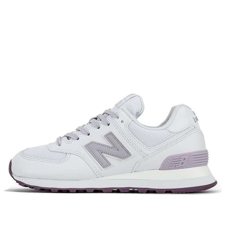 (WMNS) New Balance 574 White/Purple WL574SF