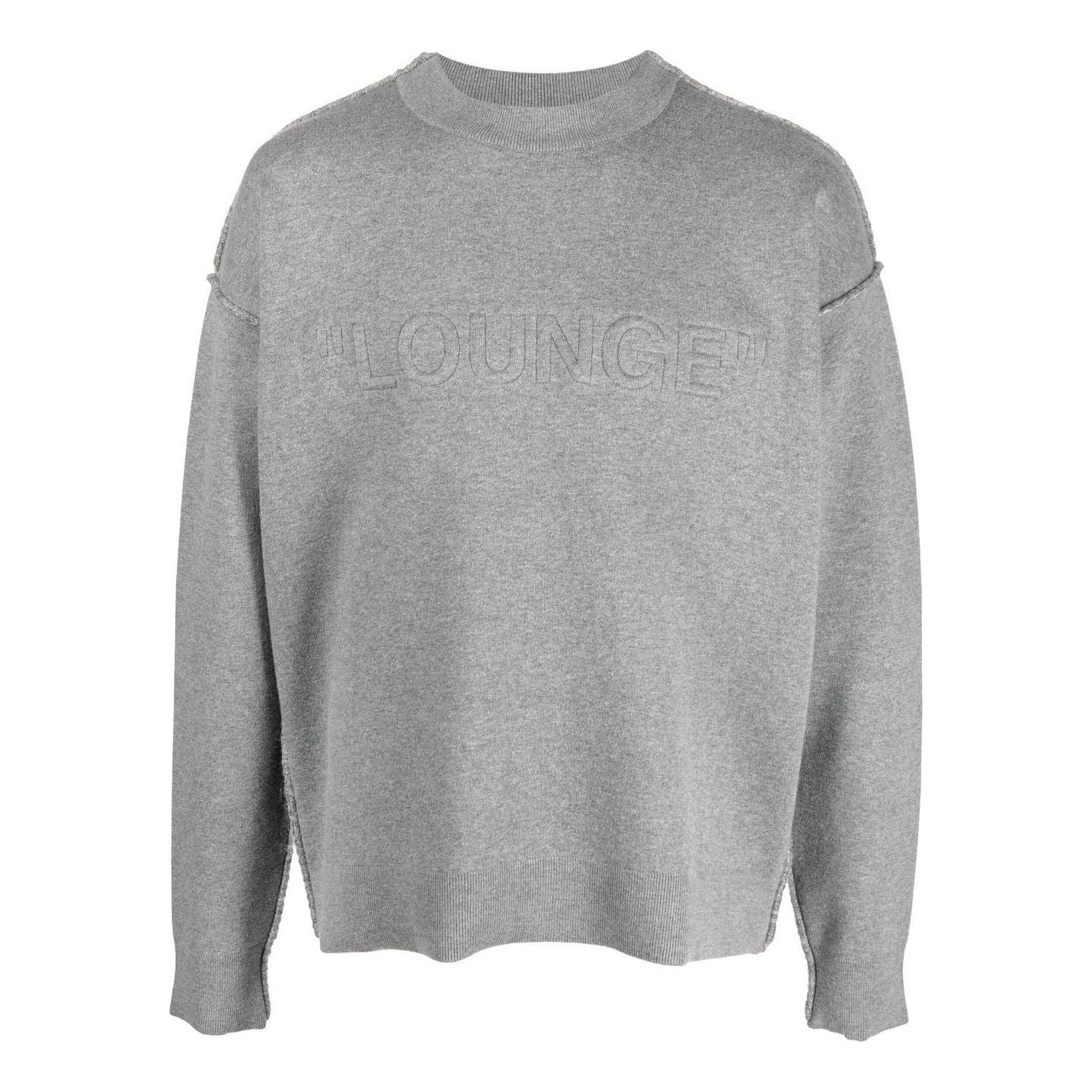 Off-White Lounge Knitted Sweatshirt OMHE155S23KNI0010606