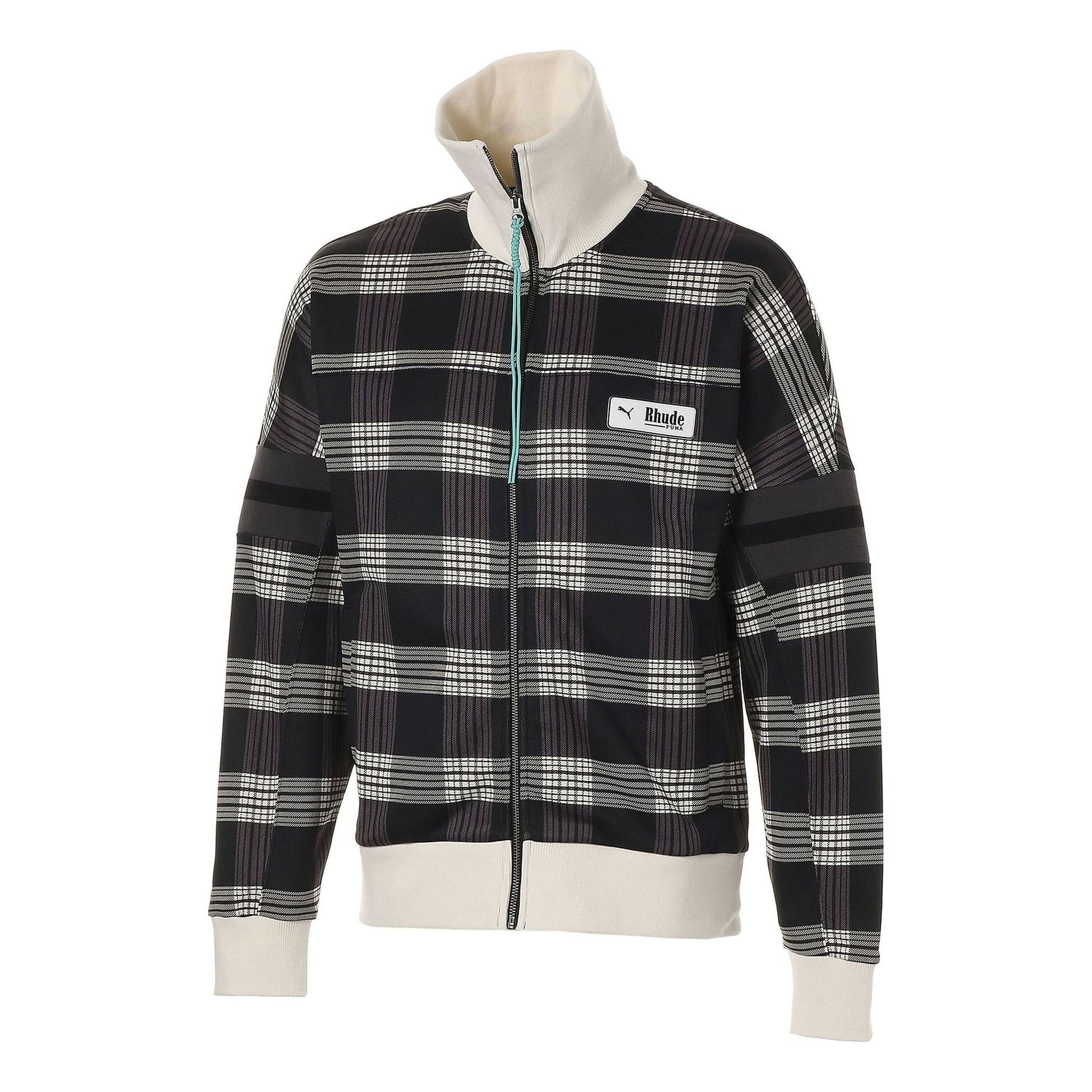 PUMA X Rhude XTG AOP TRA Multi SP WUP Knit Jacket 'White Brown' 595341-02