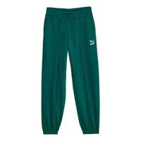 (WMNS) PUMA Classics Sweatpants 'Malachite' 671751-43