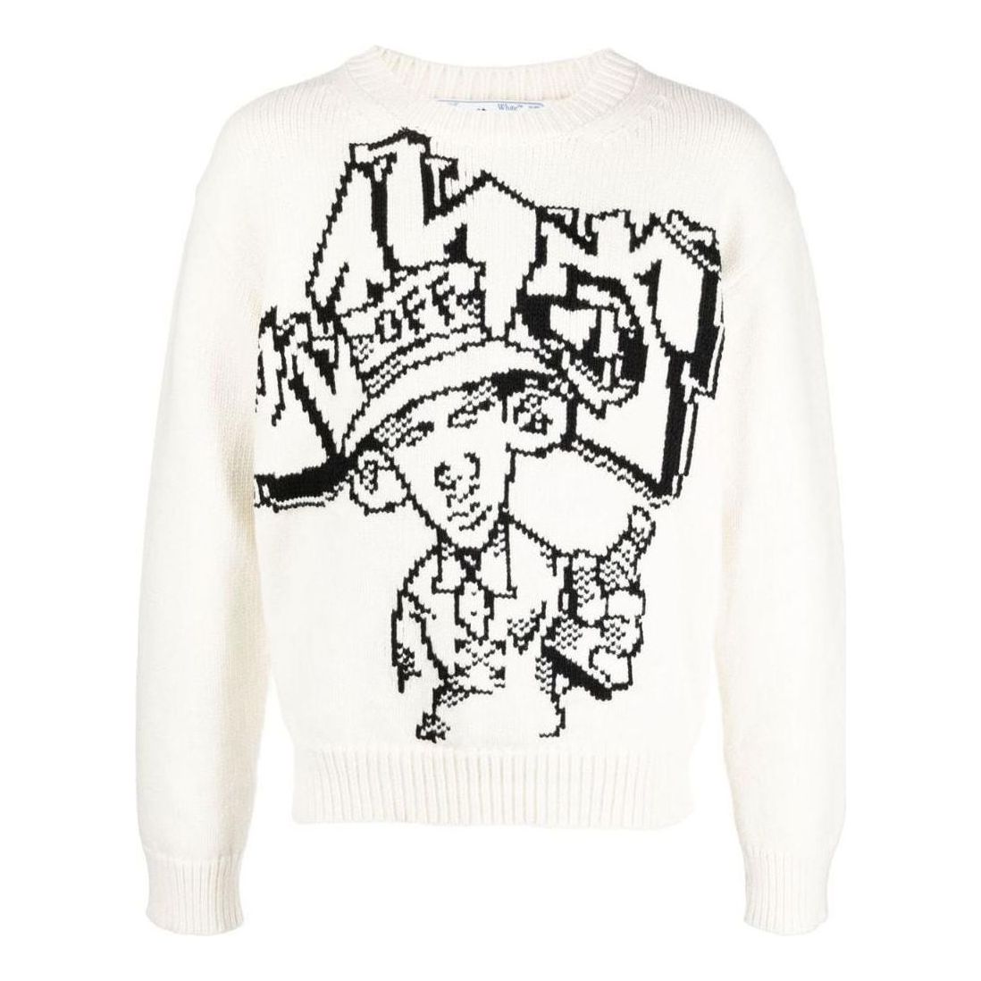 Off-White Crew Sweater OMHE136F22KNI00203100310