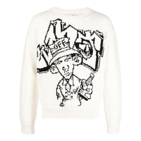 Off-White Crew Sweater OMHE136F22KNI00203100310
