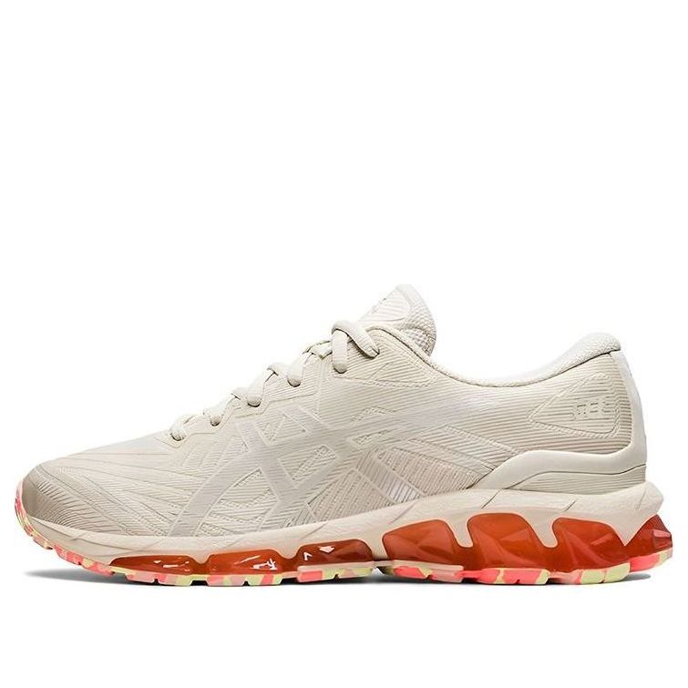 (WMNS) ASICS Gel Quantum 360 VII Sneakers 'Cream White Orange' 1202A303-200