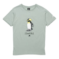 New Balance Casual Graphic Print T-Shirt Asia Sizing 'Green' AMT12340-LIH