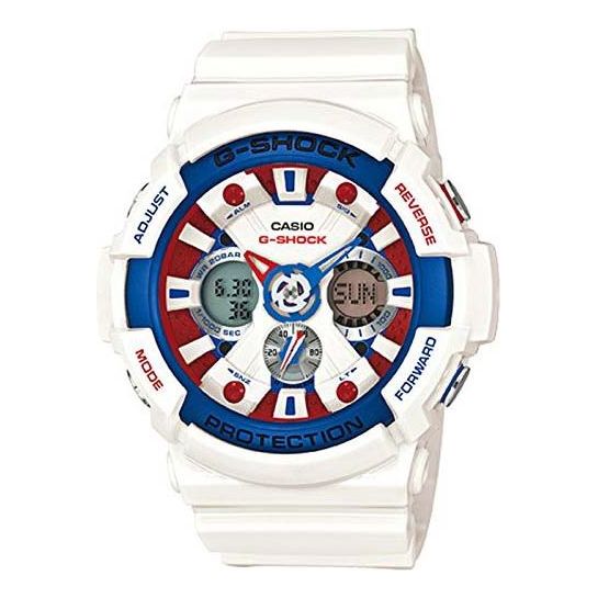 CASIO G-Shock Analog-Digital 'White' GA-201TR-7APR