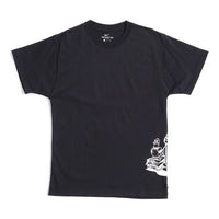 Nike SB Cartoon Printing Skateboard Short Sleeve Black CU0299-010