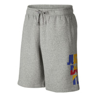 Nike Sportswear Just Do It Fleece Shorts 'Heather Grey' CU4078-063