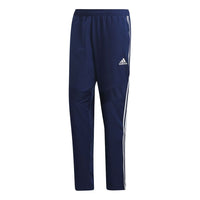 adidas Soccer/Football Training Stripe Casual Straight Woven Sports Long Pants Blue DT5180