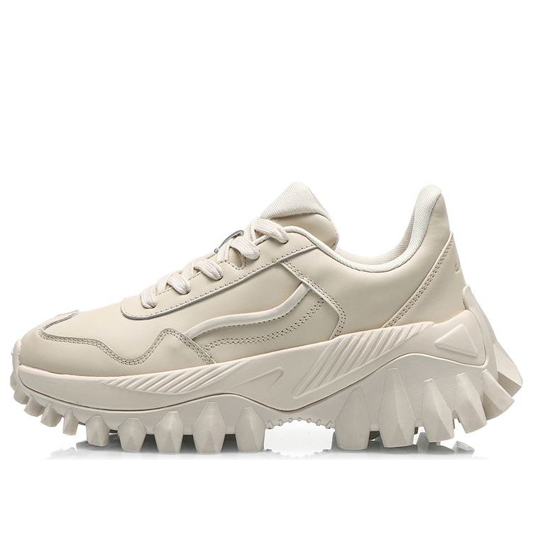 (WMNS) Li-Ning Countflow YueXing 'Beige' AGLQ156-1
