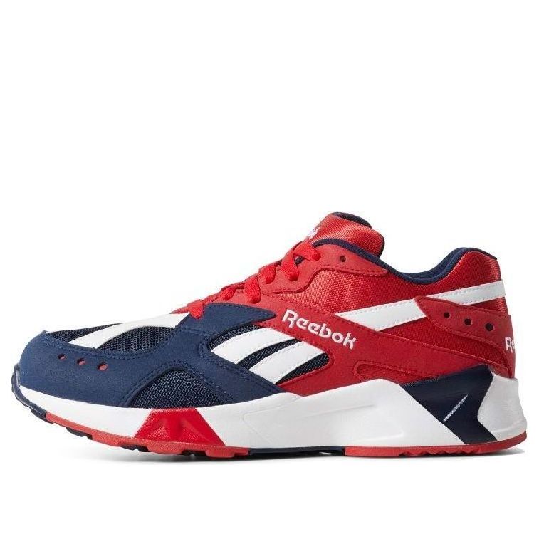 Reebok Aztrek Cozy Breathable Retro Casual Red Blue DV8816