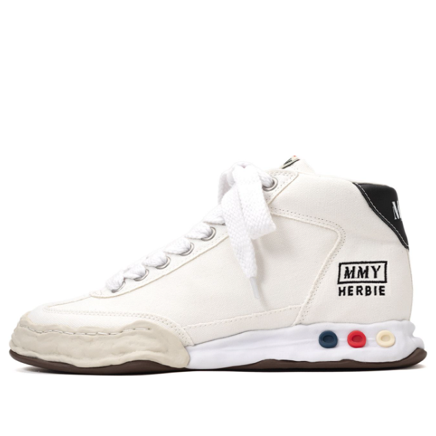 Maison MIHARA YASUHIRO HERBIE OG Sole Canvas High-top Sneaker 'White' A09FW703-WHT